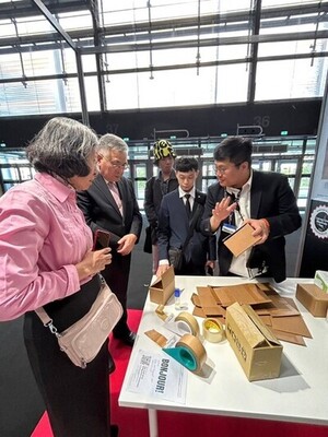 【工業設計學系】聯合大學全國唯一 共同主辦國際參展 聯大學生三創亮眼 研發成果鏈接巴黎圖片
