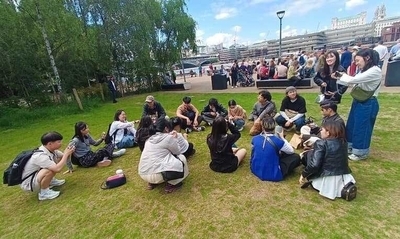 【建築學系】由聯大建築系陳品竹老師帶領19位跨年級學生，行走倫敦巴黎雙城圖片
