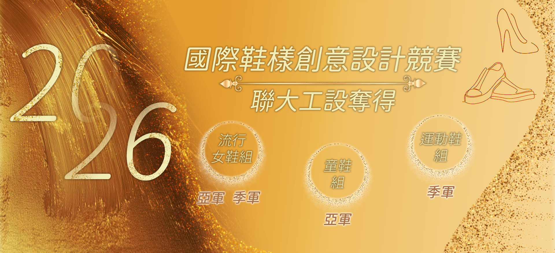 Link to 2026國際鞋樣創意設計競賽：聯大工設憑藉多元創意力奪得多項大獎